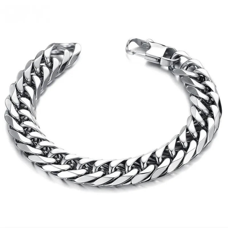 Thick Chain Stainless Steel Bracelet