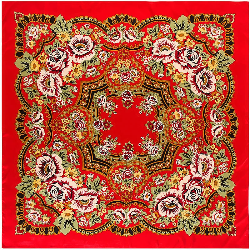 Bohemia Printed Silk Scarf