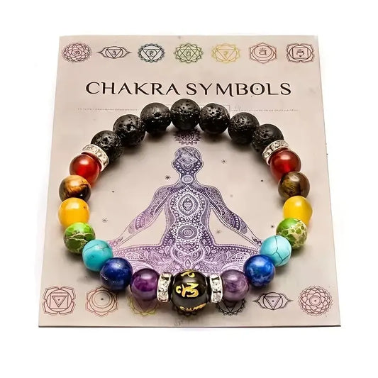 Chakra Bracelet with Meaning Card