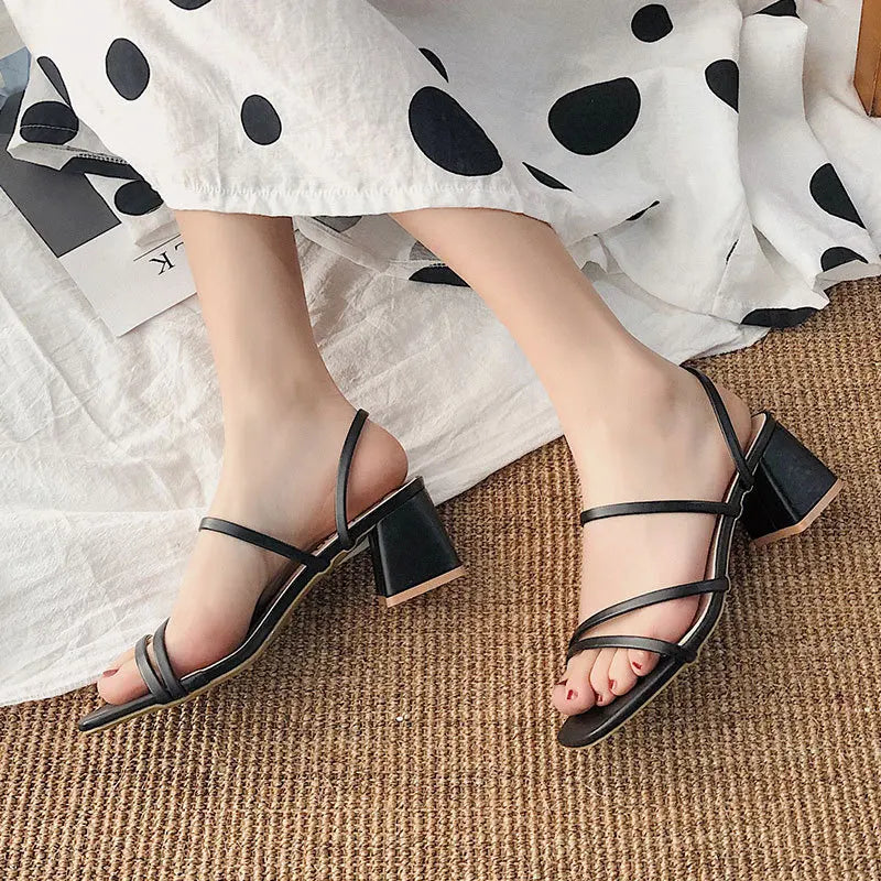 Casual Block Heel Sandals