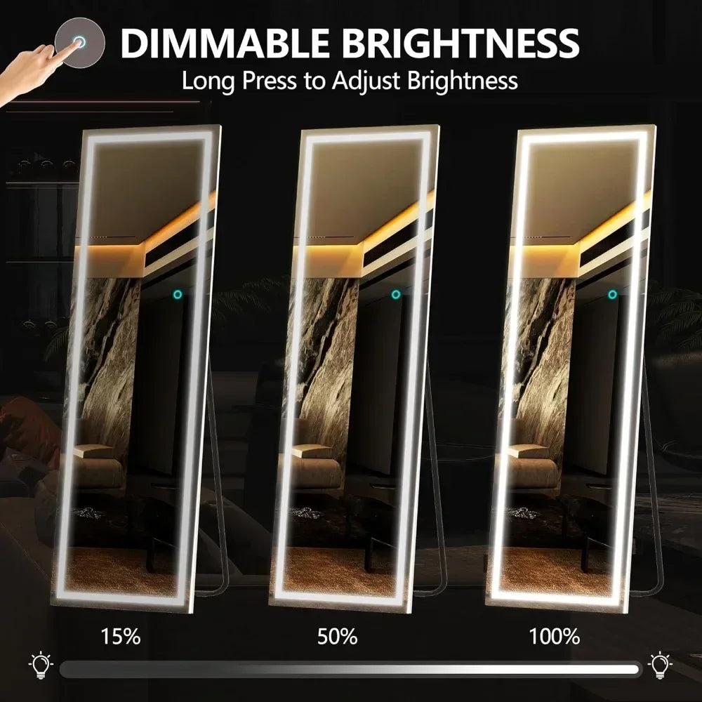 Full Length Mirror With LED Lights