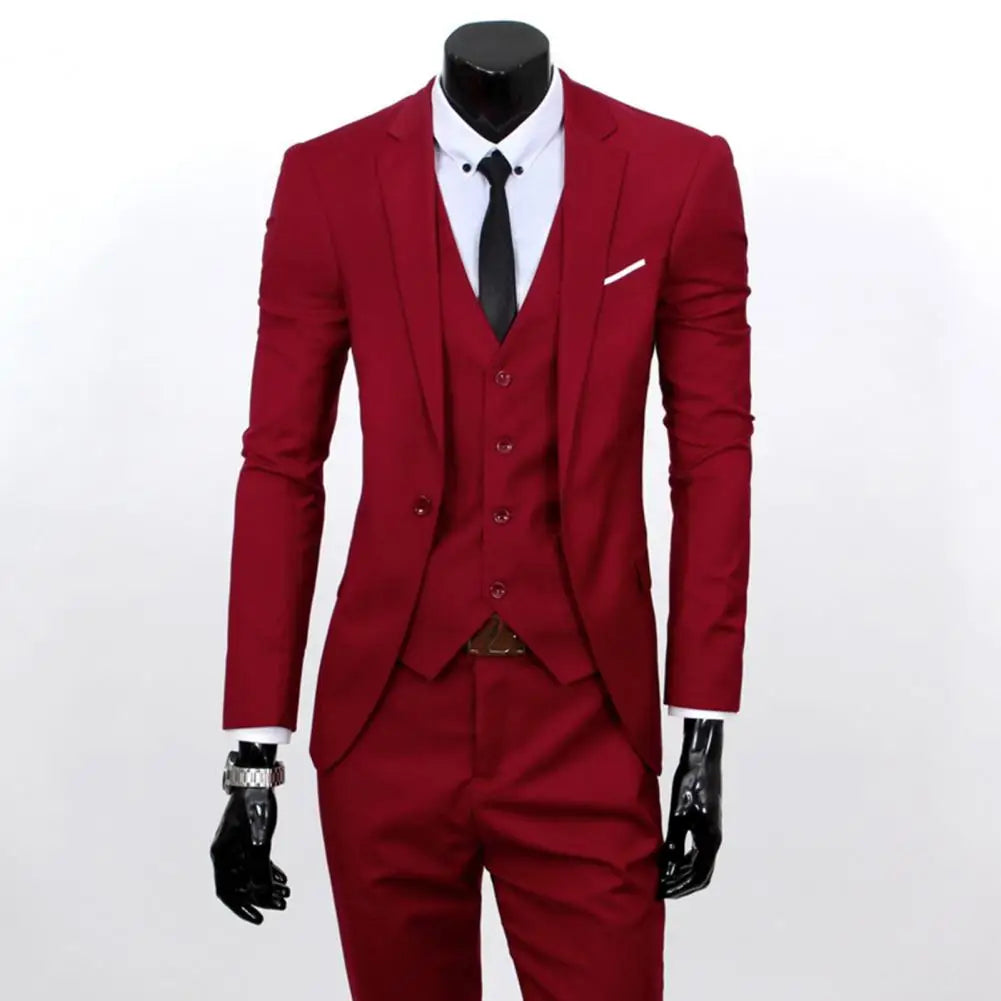 3 Pcs/Set Business Suit