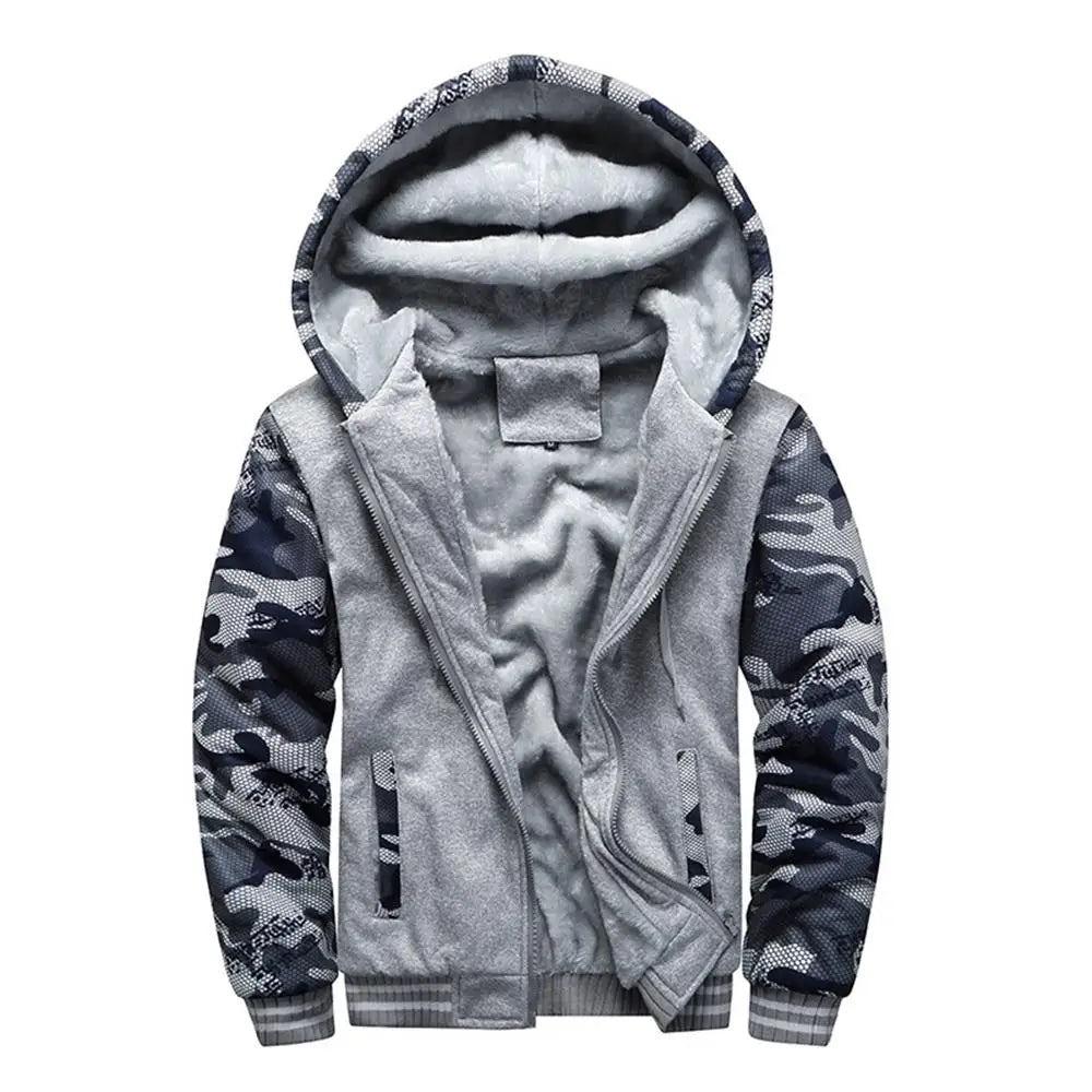 Men's Camouflage Thick Winter Jacket