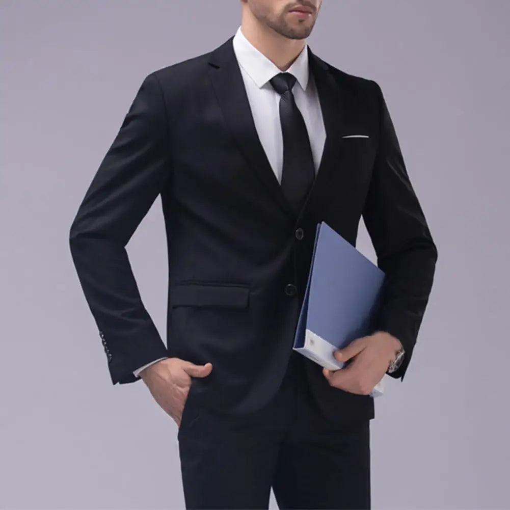 Trendy Men's Single Breasted Suit