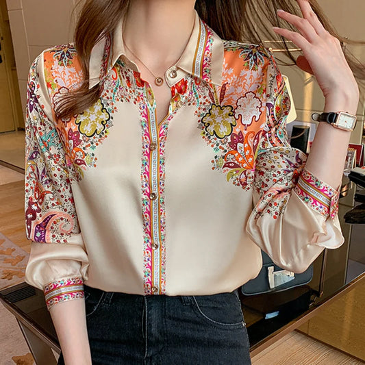 Women's Floral Printed Top