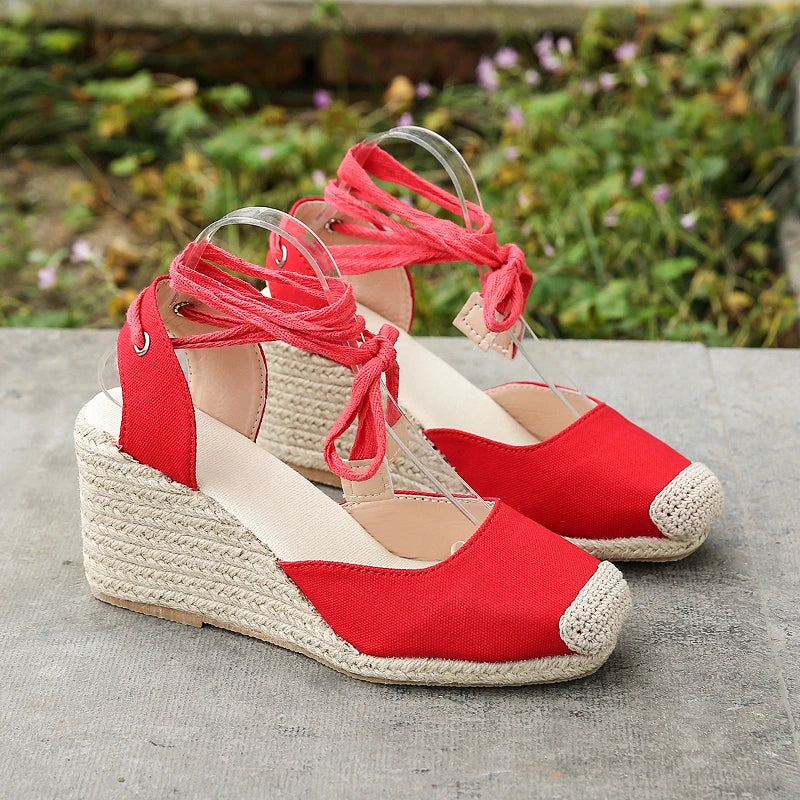 Women's Espadrille Ankle Strap Sandals