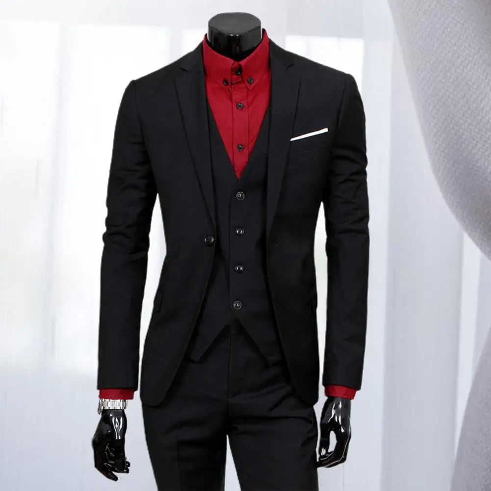 3 Pcs/Set Business Suit