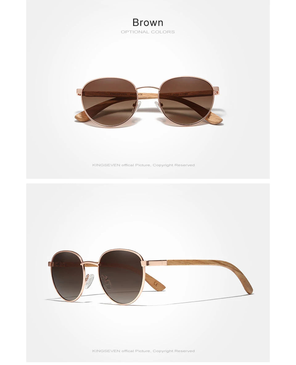 Women’s Polarized Wooden Sunglasses