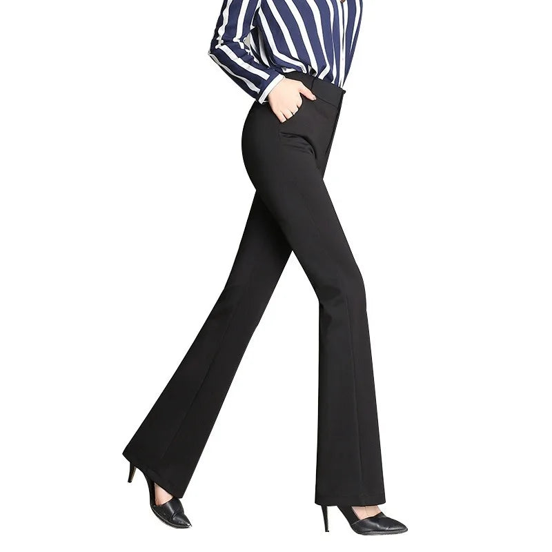 Women's Wide Leg Flared Pants