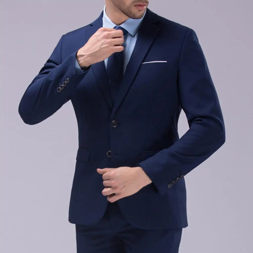 Trendy Men's Single Breasted Suit