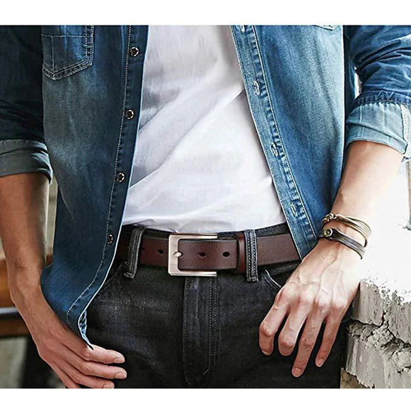 Men Genuine Leather Belt