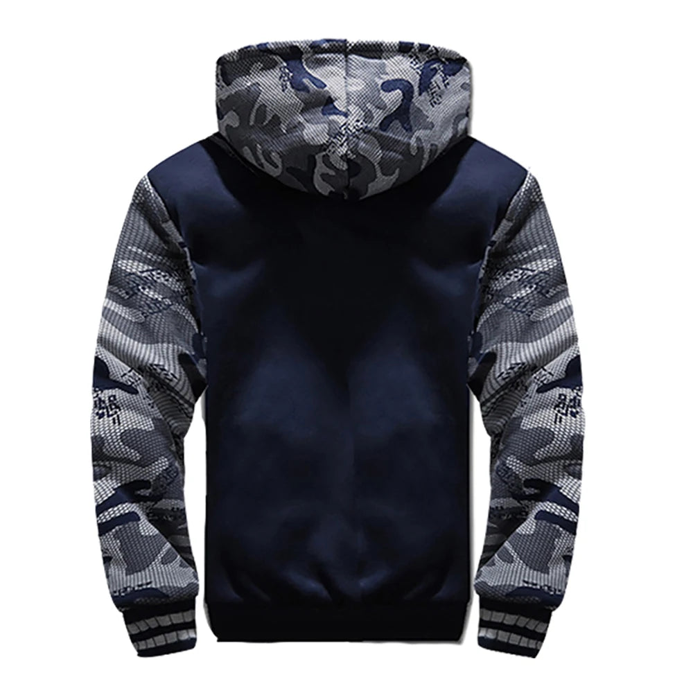 Men's Camouflage Thick Winter Jacket