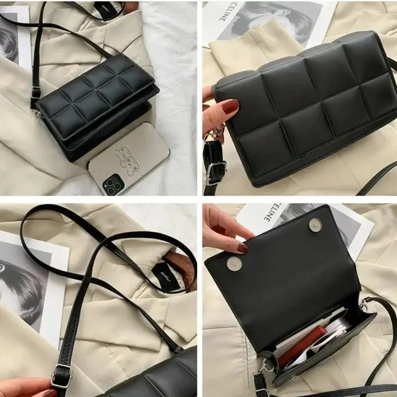 Square Design Crossbody Bag