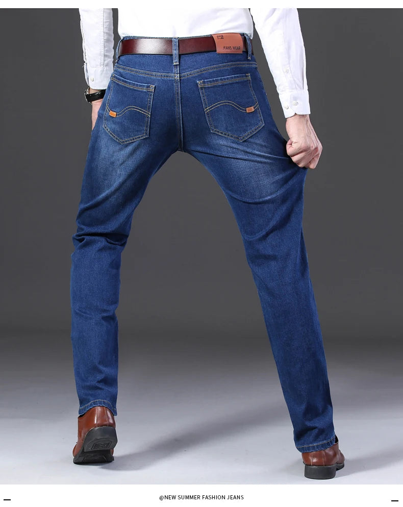 Men's Classic Straight Leg Jeans