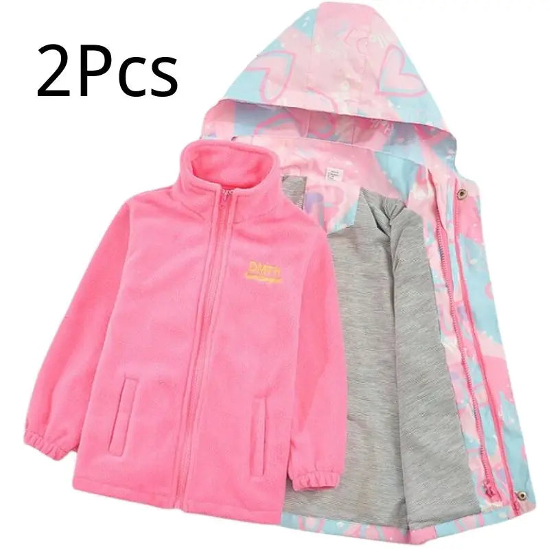 Girls Jacket 3-in-1