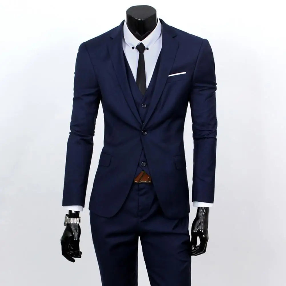 3 Pcs/Set Business Suit