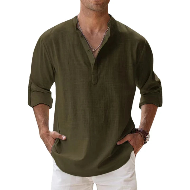 Cotton Linen Shirt