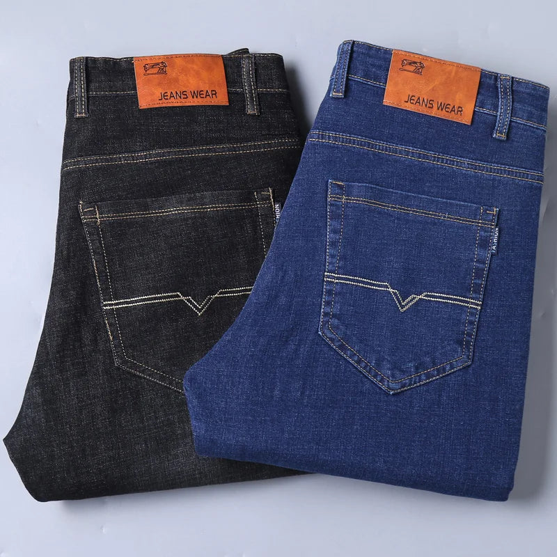 Men's Classic Style Casual Stretch Slim Jeans