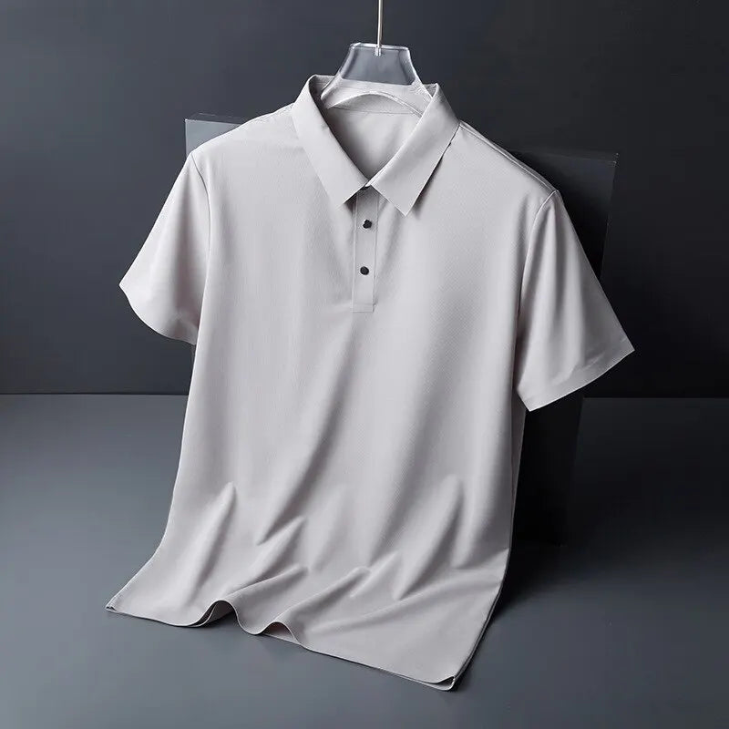 Silk Polo Shirt