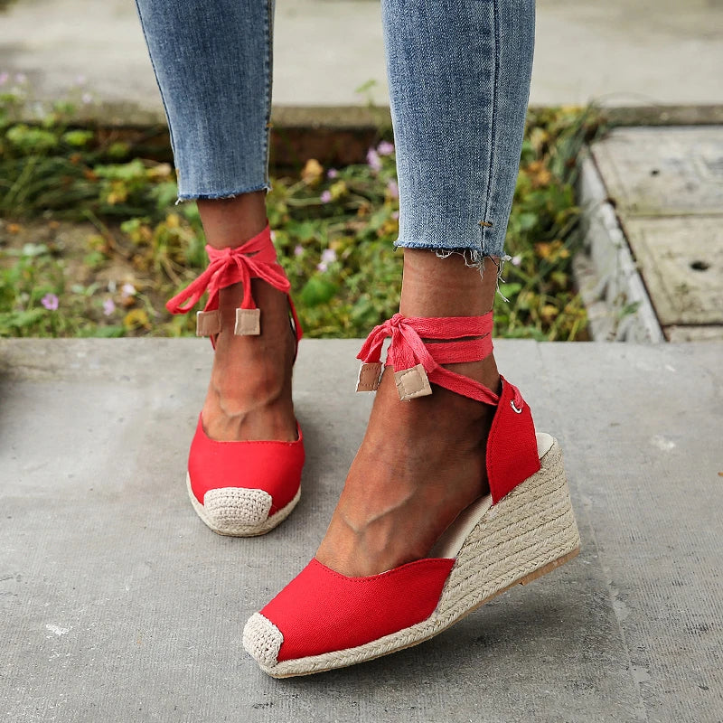 Women's Espadrille Ankle Strap Sandals