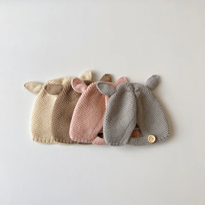 Ear Rabbit Knitted Baby Hat