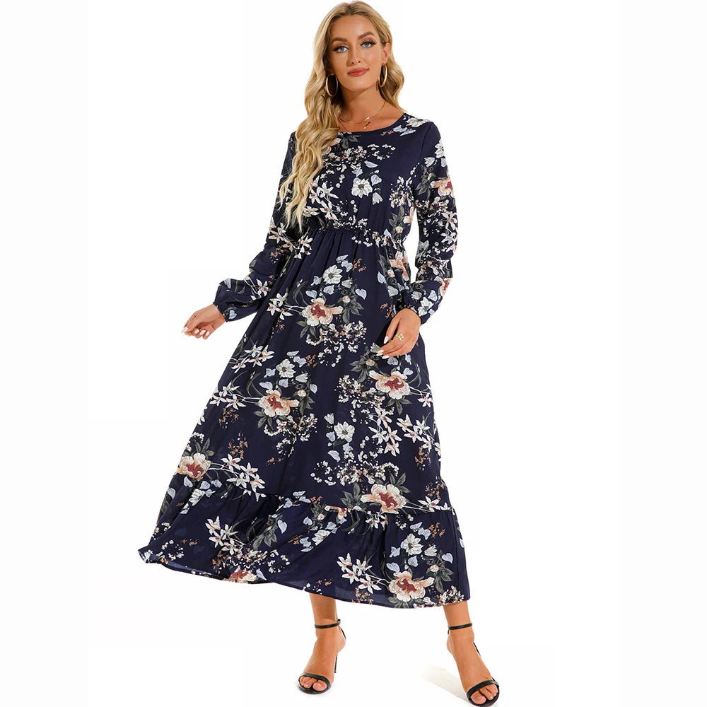 Bohemian Women Casual Maxi Dress