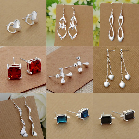 Original 925 Sterling Silver Earrings