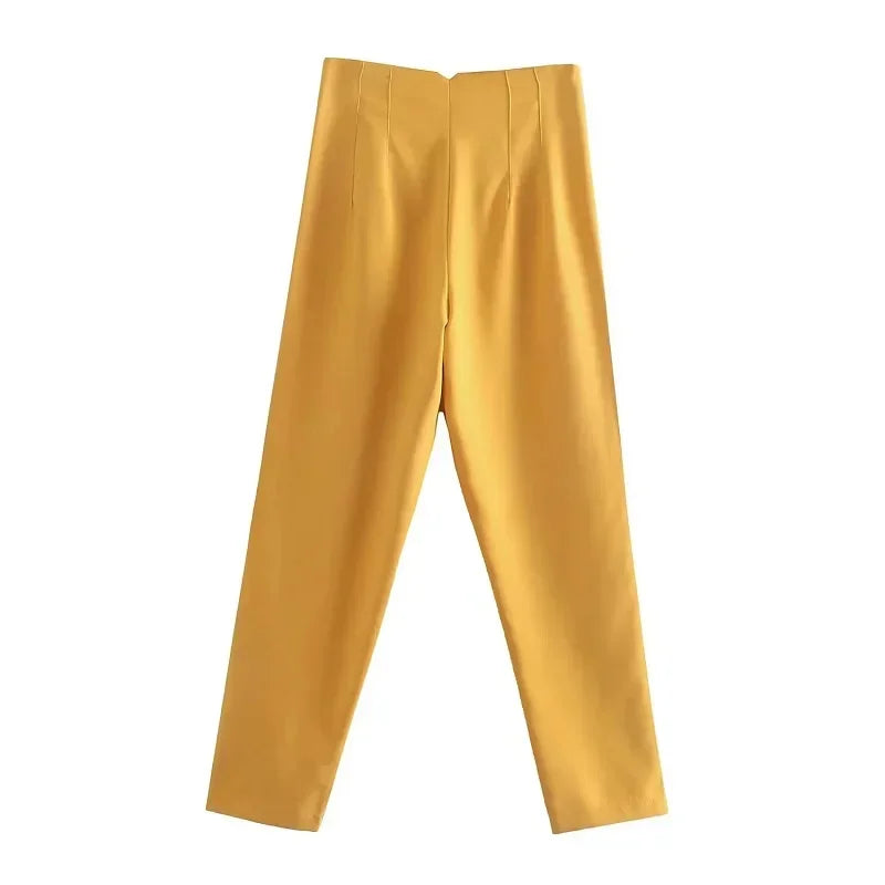 High Waist Formal Pants