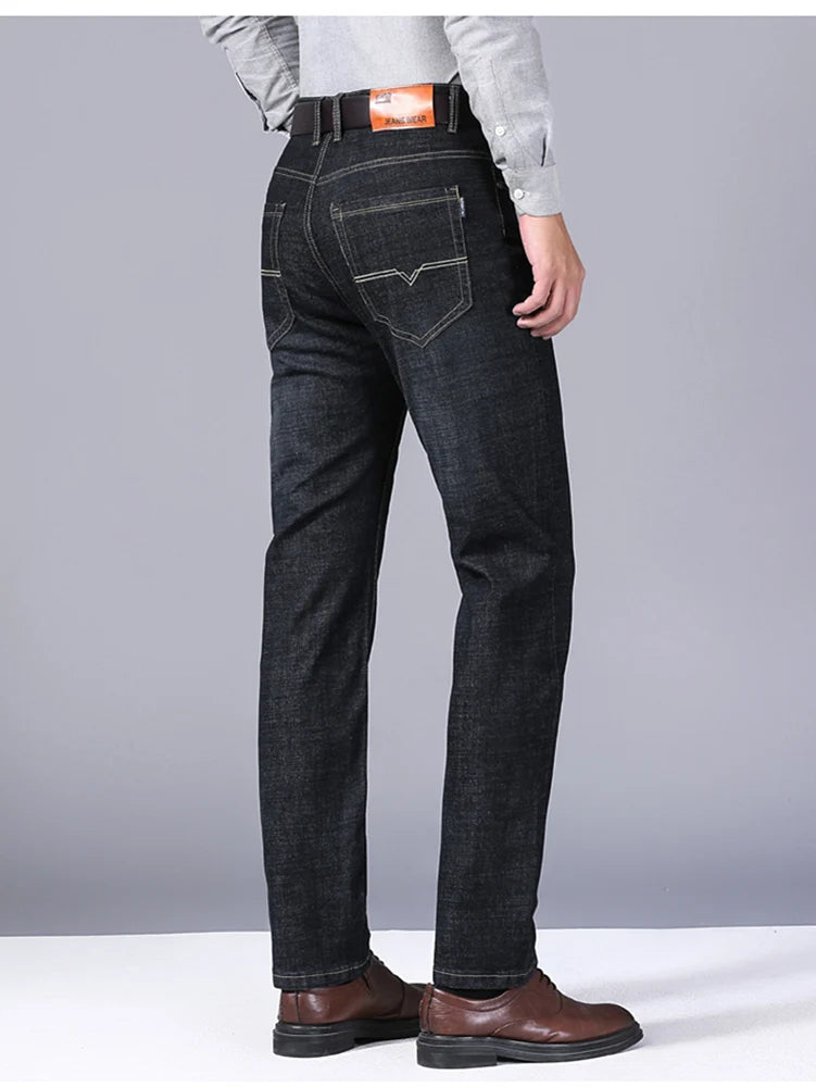 Men's Classic Style Casual Stretch Slim Jeans