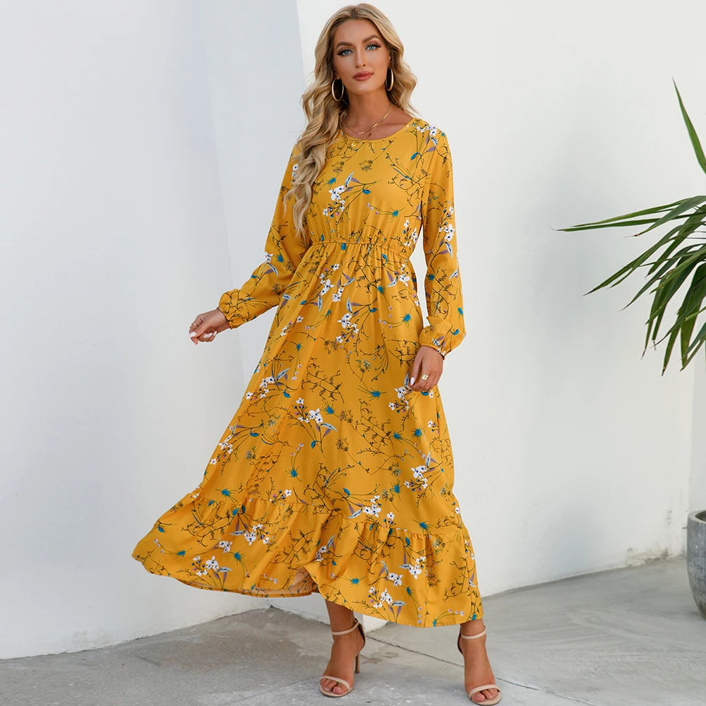 Bohemian Women Casual Maxi Dress