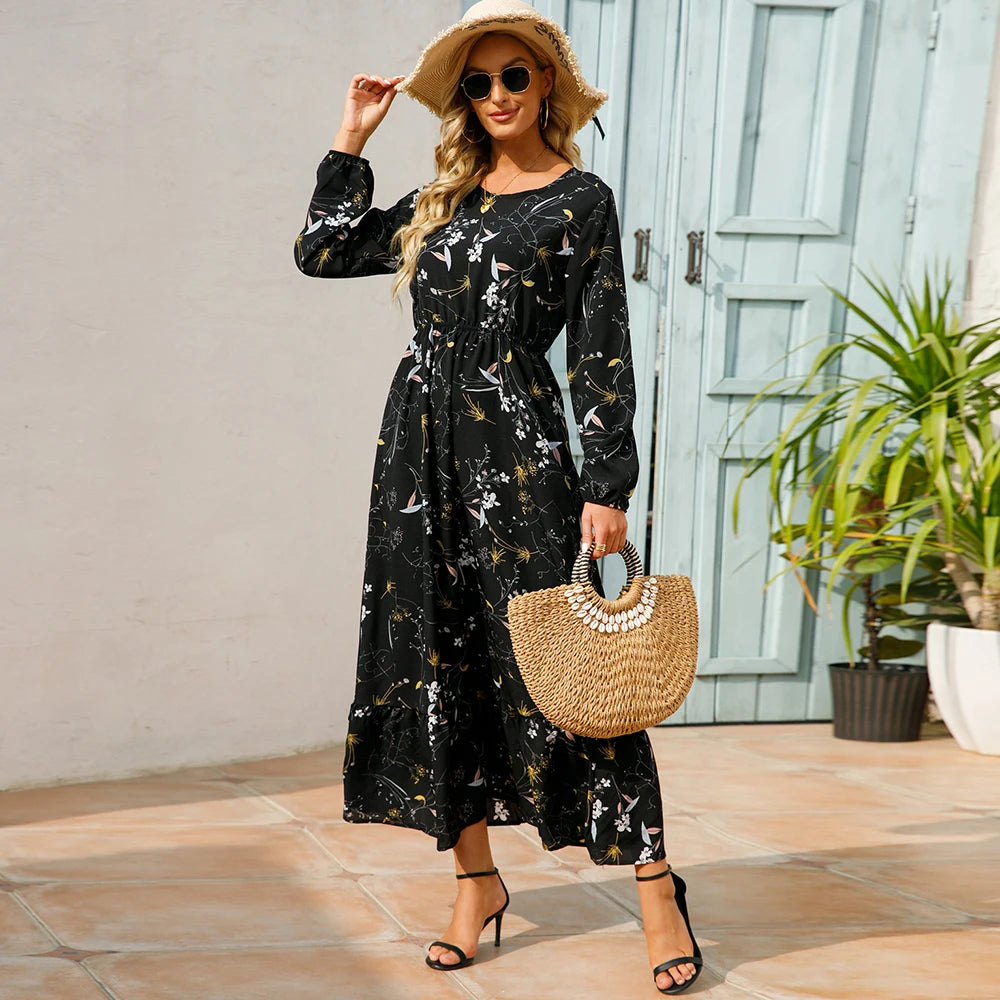 Bohemian Women Casual Maxi Dress