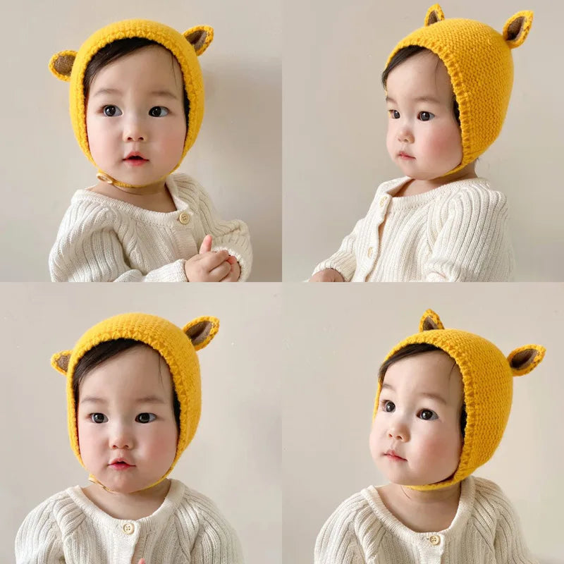 Ear Rabbit Knitted Baby Hat