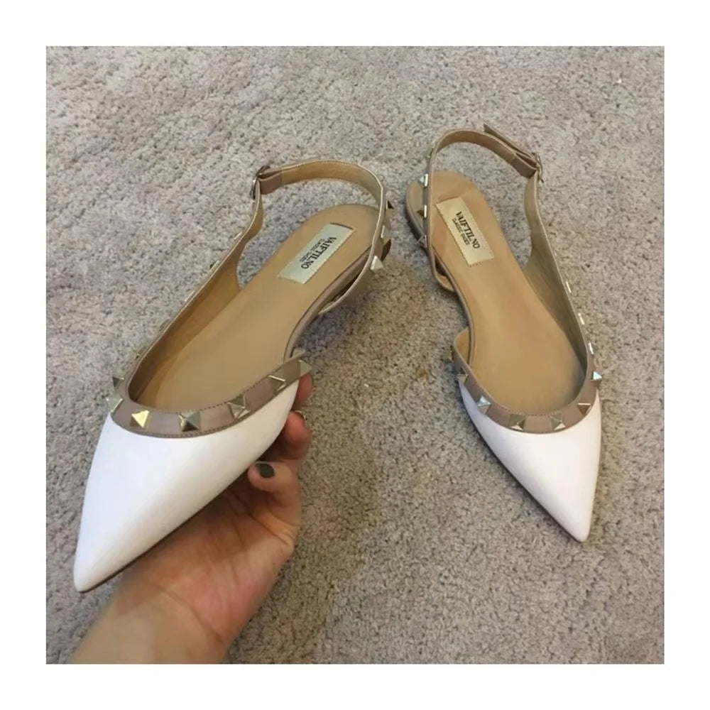 Low Heels Slingback Sandals