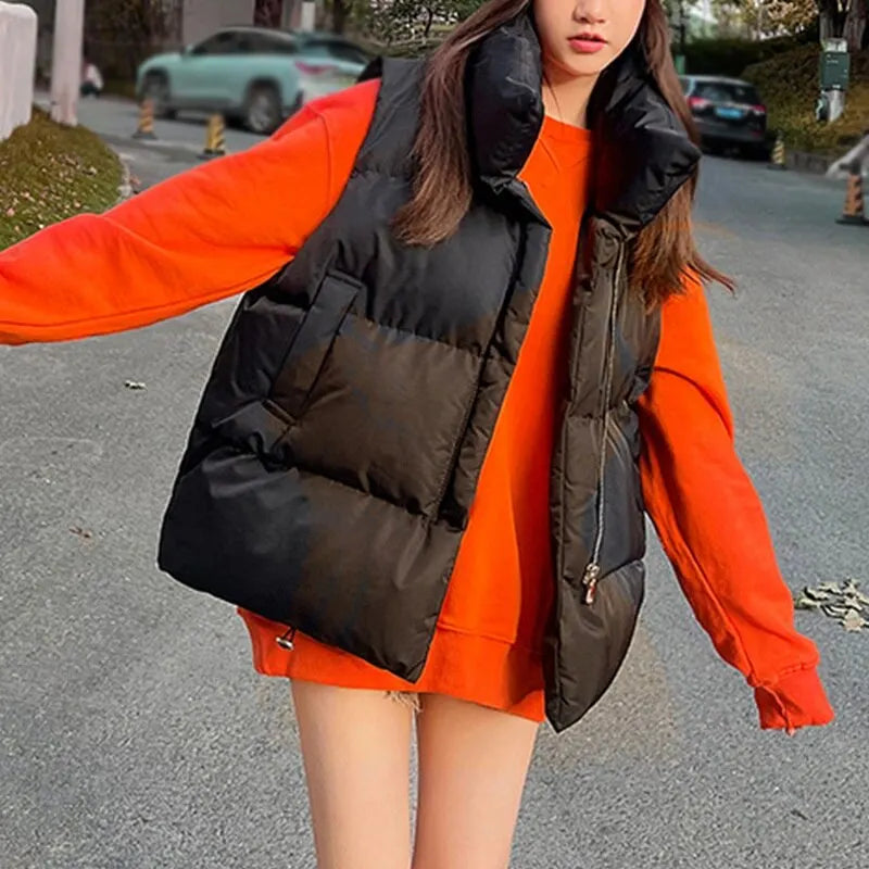 Thick Warm Down Vest  Jacket