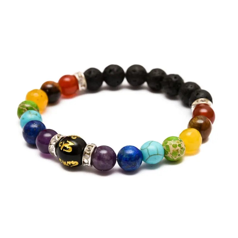 Chakra Bracelet with Meaning Card