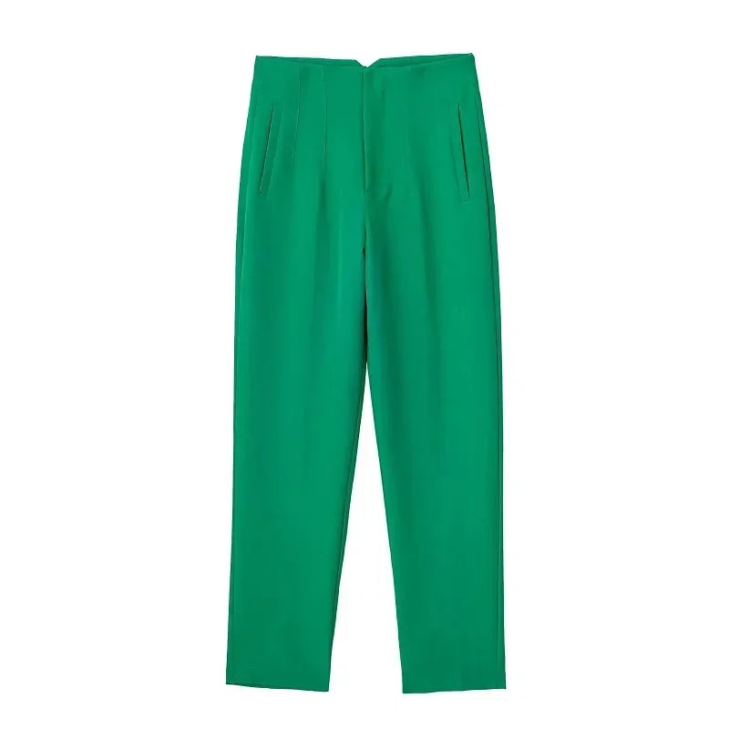 High Waist Formal Pants