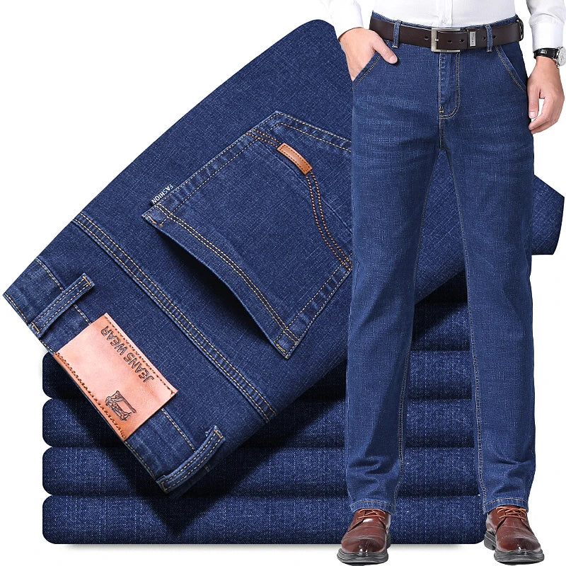 Autumn and Winter Stretch Jeans