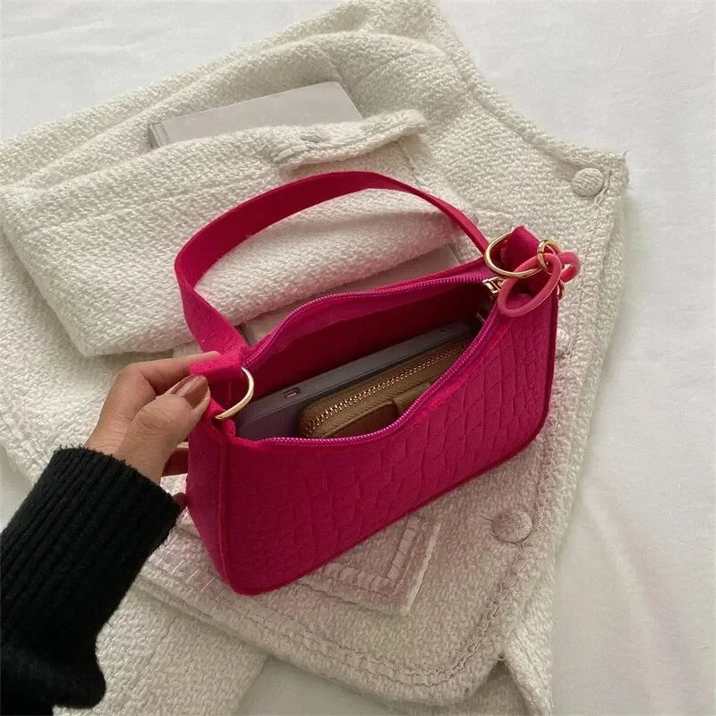 Crescent Small Square Bag